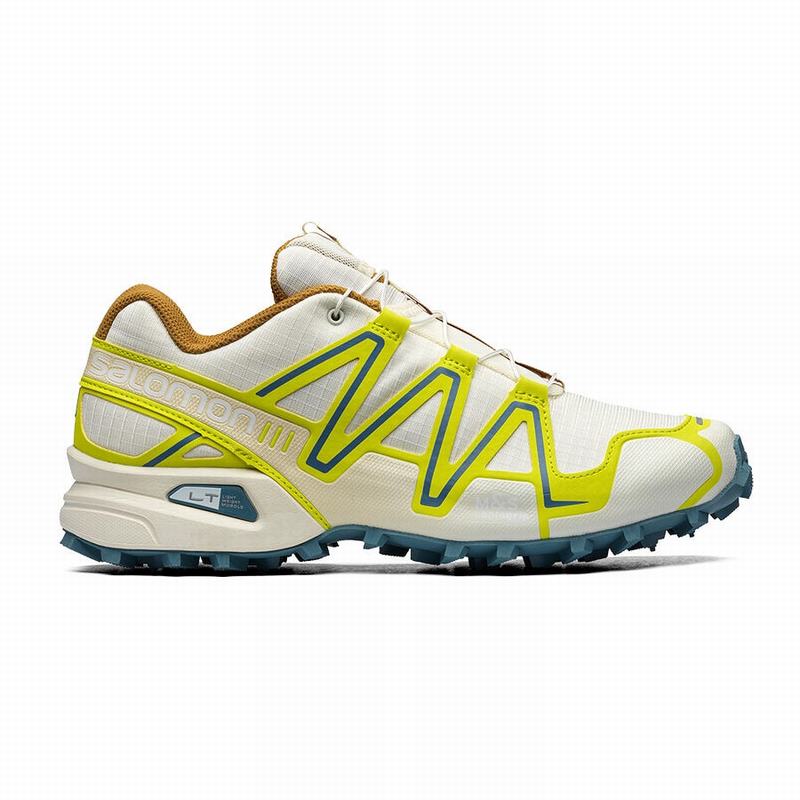 Chaussures De Trail Running Salomon Femme Beige / Rose - Salomon SPEEDCROSS 3 - France (5984-PAXIK)